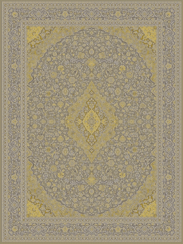 فرش 700 شانه وینتیج طلاکوب کد 5121 فردین